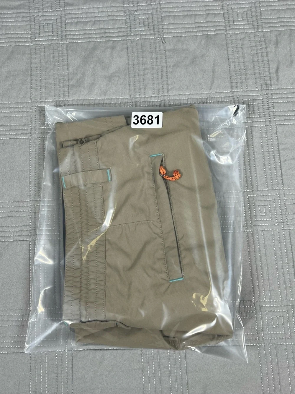 Howler Bros Shorts Ripstop Mens Size 34 Nylon Hiking Outdoor Climbing Zip Pocket